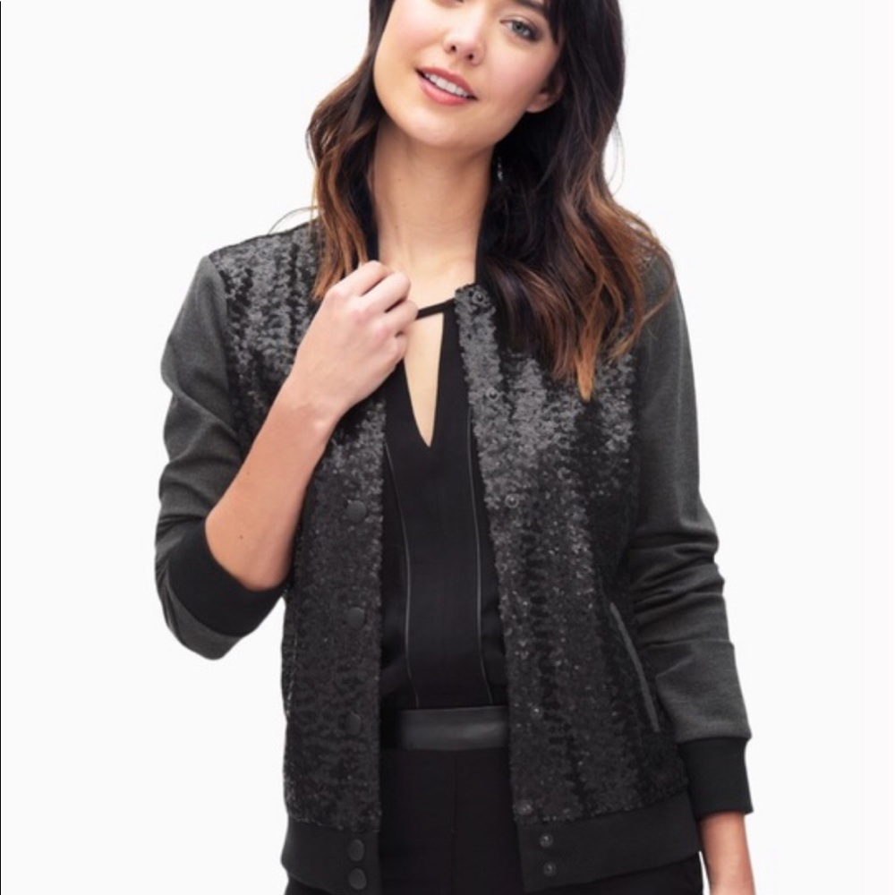 Splendid | Sequin Bomber Jacket - image 2